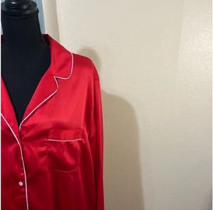 Victoria’s Secret Red Satin Top