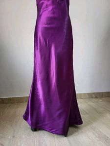 Elegant Purple Gown
