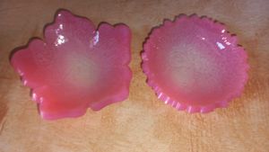 Pink Trinket Dishes