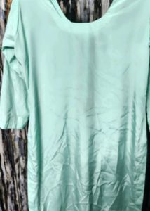 Embroidered Kurta set blue in colour fully stitche