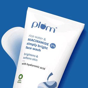 Plum 2% Niacinamide &amp; Rice Water Face Wash