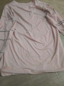 Pink Graphic Print Tee