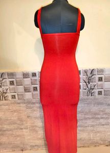 BOGO🎁Buy One Get 1 Free🎁Red Bodycon Maxi Dress