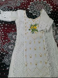 Elegant Embroidered Kurta Set