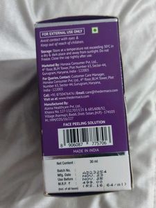 The Derma Co Peeling Solution