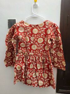 Ethnic Peplum Top
