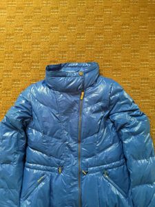 DIA BLUE PUFFER JACKET
