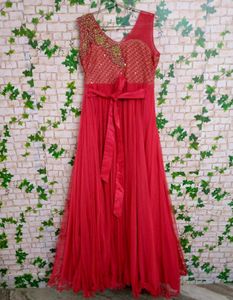 Princess Gown With 2 Dupatta So Heavy