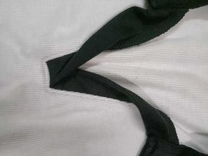 Cute White &amp; Black Polo T-Shirt