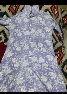 Floral Print Kurta