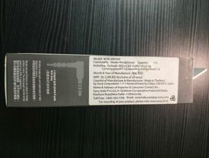 Sealed Pack Sony Earphones