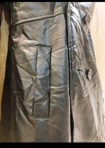 Vintage Faux Leather Coat