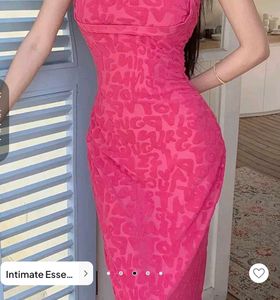 Newme Textured Typography Bodycon Dress
