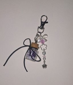 Cute Star Jar Charm (Purple)