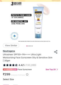 Neutrogena Sun Screen Combo ☀️
