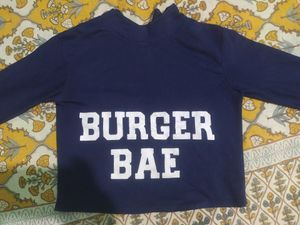 Royal Blue Crop Top