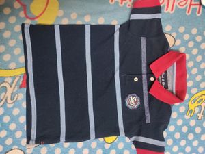 Kids Collar T Shirt