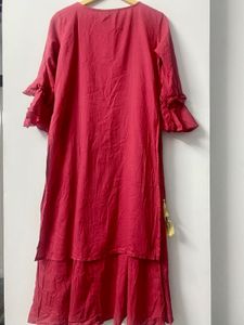 Sylish Double Layer Kurta Dress