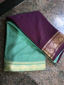 Elegant Purple Saree