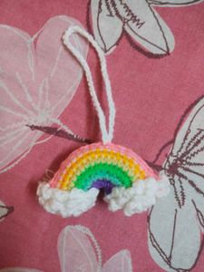 Crochet Rainbow Charm 🌈✨