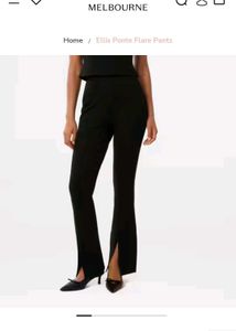 Forever New Flared High Waisted Pants