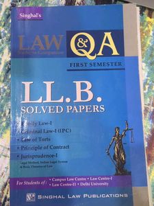 LLB Solved Papers