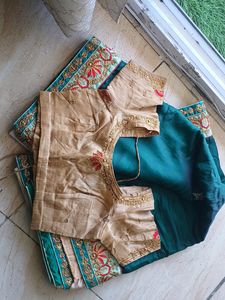 Green Saree