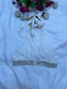 Zara Halter Neck Crop Top