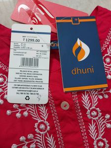 Straight Kurta Suit Set With Embroidered Yoke