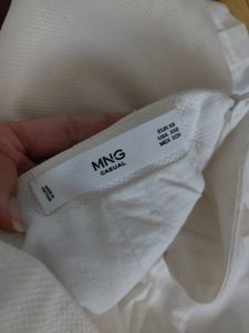 Mango(MNG) White Skirt