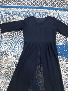 Elegant  Black Colour Maxi Dress