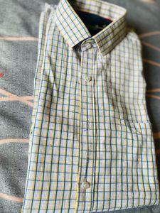 Men's Checkered Button-Down Shirt