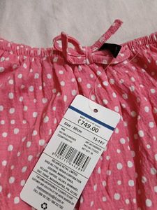 Cute Pink Polka Dot Dress