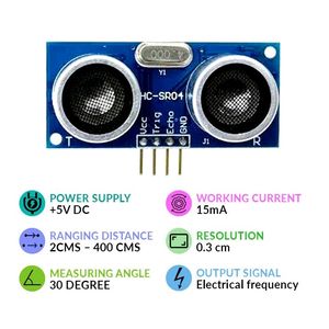 HC-SR04 Ultrasonic Distance Sensor Module