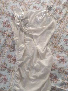 White Bodycon Mini Dress