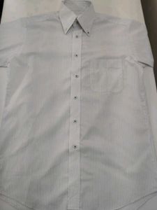 Slim Fit Checked Whited Shirt