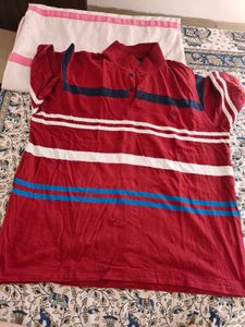 Striped Polo Shirt Allen Solly