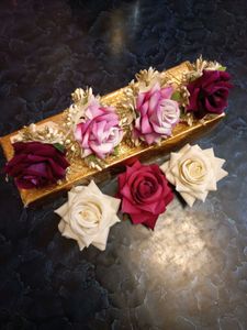 Rose Hair Clips (7)