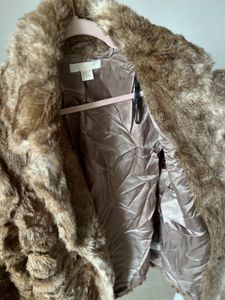 H&amp;M Fluffy Loose Fit Fur Coat