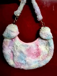 Fuzzy Pastel Handbag