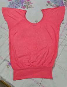 Peach dress cum top from ONLY
