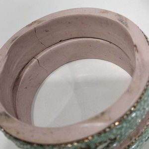 Light Sea Green Lakh Kangan