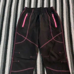 Black & Pink Athletic Pants