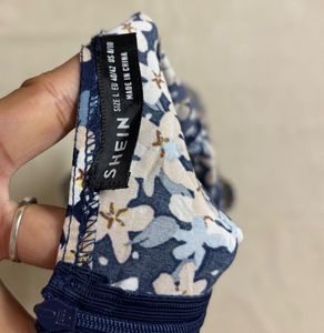 Back Tie Up Cute Floral Dress 🦋