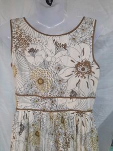 Floral Print Sleeveless Dress