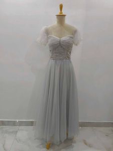 two tone gown
