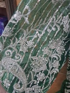 Elegant Green Embroidered Kurti