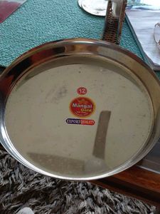 Mangal Gold Dinner Plate 2plate