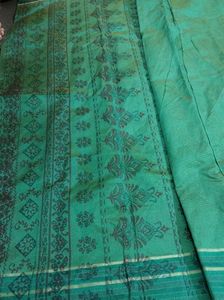 Block Print Cotton Saree