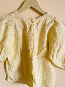 Cute Yellow Blouse
